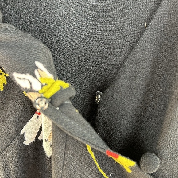 NWT Free People Floral Wrap Mini Dress - Picture 9 of 11